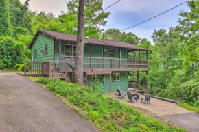 Serene Waynesville Home with Deck and Fire Pit!